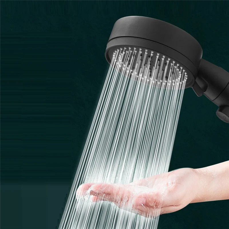 

ABBN-Насадка для душа высокого давления, 5 режимов, регулируемая насадка для душа, экономия воды, насадка с одной кнопкой, аксессуары для ванной комнаты