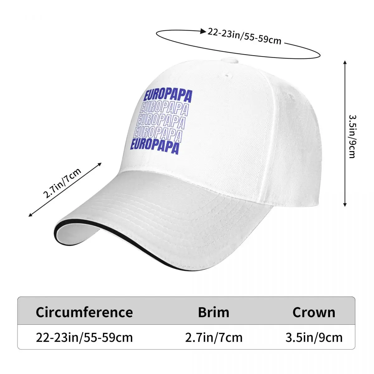 Fashion Joost Klein Europapa Eurovisions 2024 Baseball Caps For Men Women Sun Cap Headwear For Formal All Seasons Travel