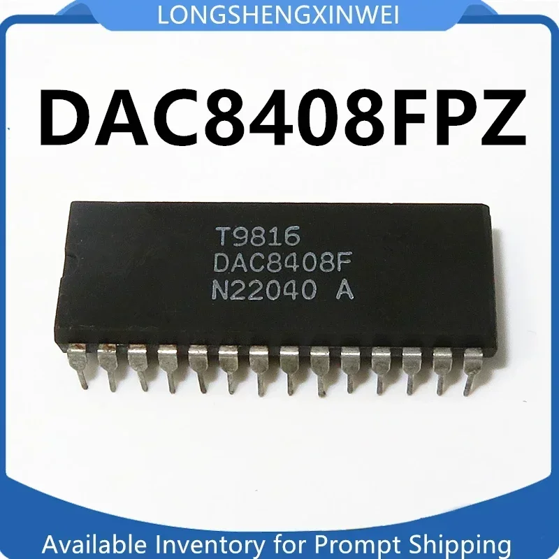 1PCS Original DAC8408F DAC8408FPZ  DIP-28 Converter Inline IC New