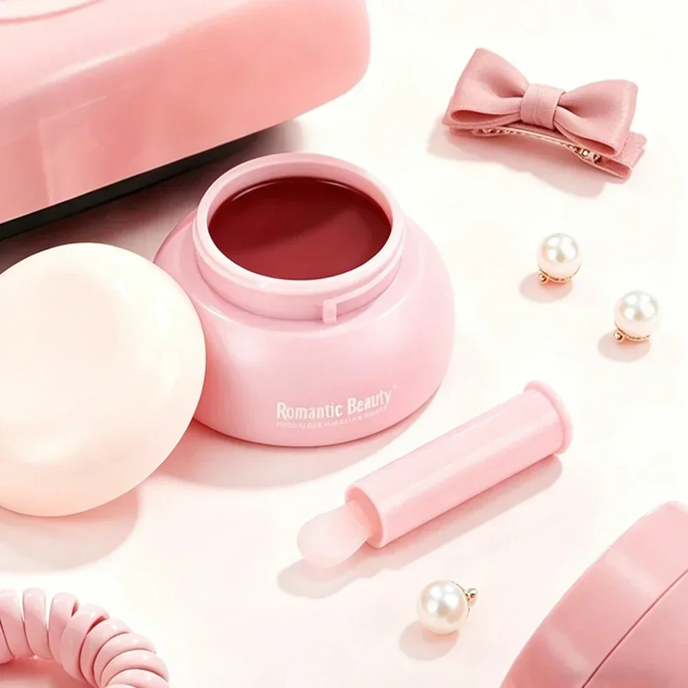 Mehrfarbiger Herz-Lipgloss, Hydratisiert & Glättet Rissige Lippen, Leichter Nicht-Fettiger Spiegelglanz-Lippenbalsam für Anfänger