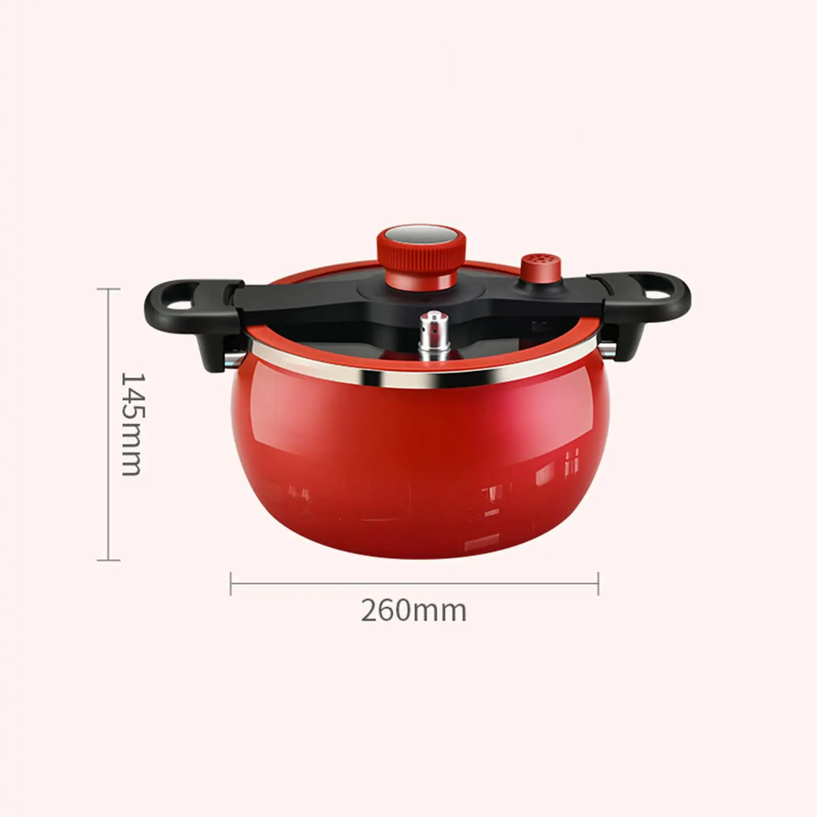 7L Pot Variable Pressure Soup Pot Micro Pressure Pot Household Multi-Functional Non Stick Stewing Gas Induction Cooker Universal