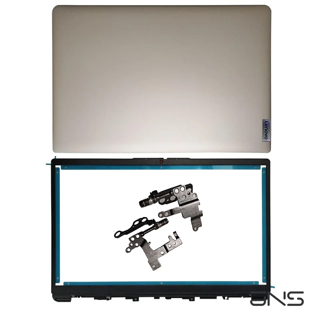 New LCD Cover Back+Bezel+Hinges For Lenovo IdeaPad 1-15ADA7 1 15AMN7 5CB1F36622