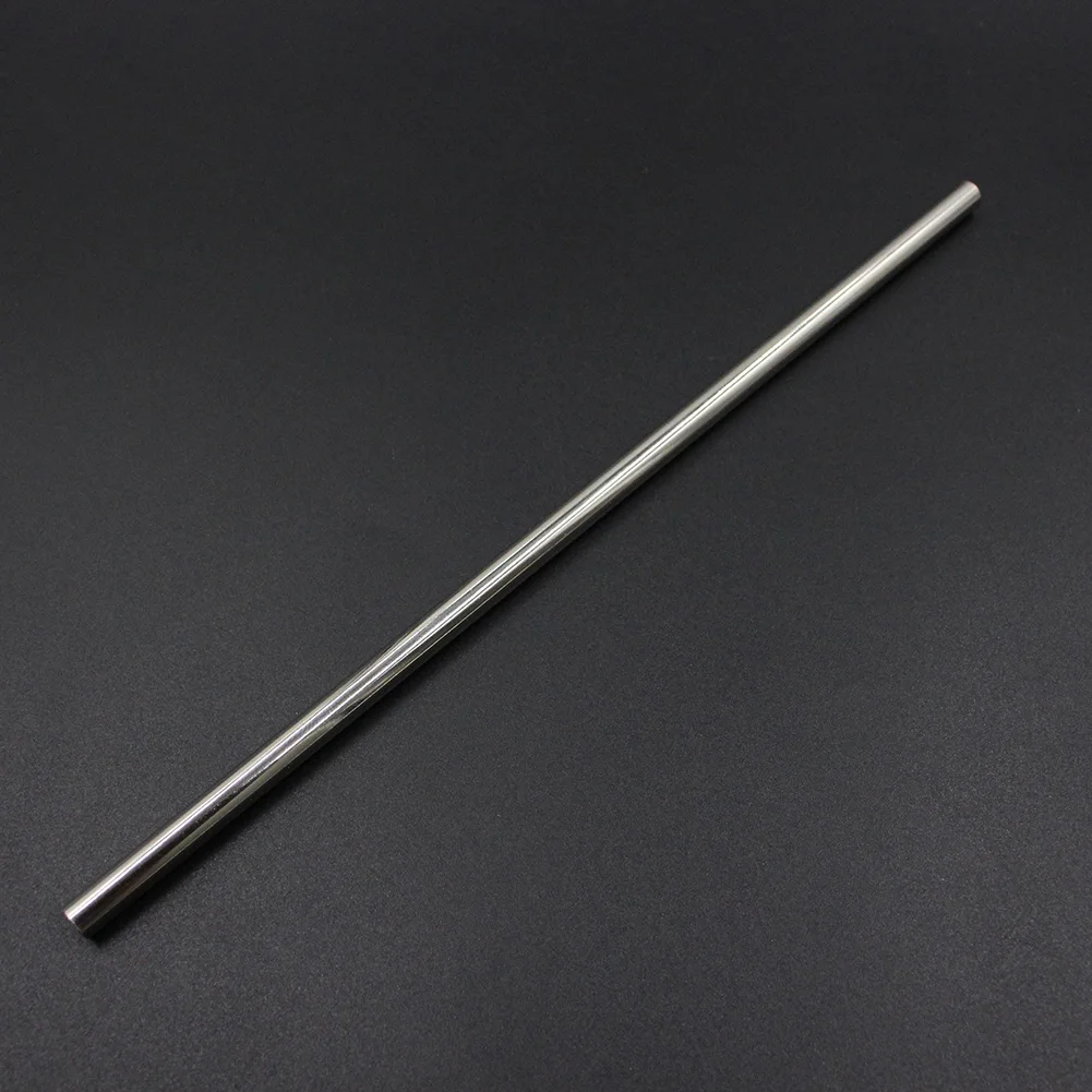 1-10Pcs Reusable 304 Stainless Steel Straight Drinking Tube Metal Straw Pipette Suction Pipe Milk Drinkware Bar Accessories