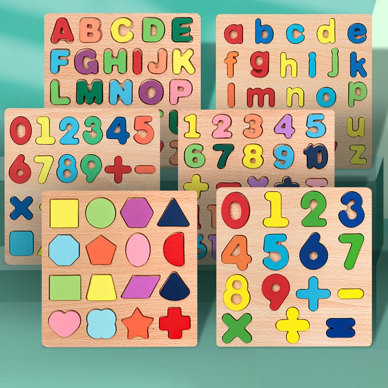 1 unidade de quebra-cabeça de - Kids Educational - Alphabet Numbers & More avaliação e preço
