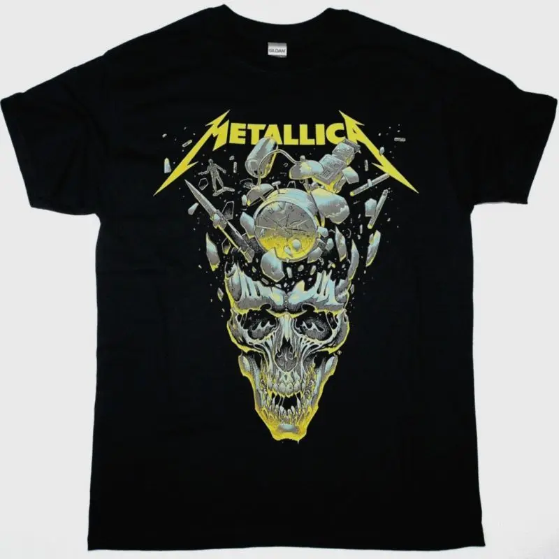 Camiseta unisex con gráfico del álbum 72 Seasons de Metallica, 100% algodón, novedad de verano 2026, camiseta de estilo gótico rock Y2k para hombre, ropa de calle a la moda