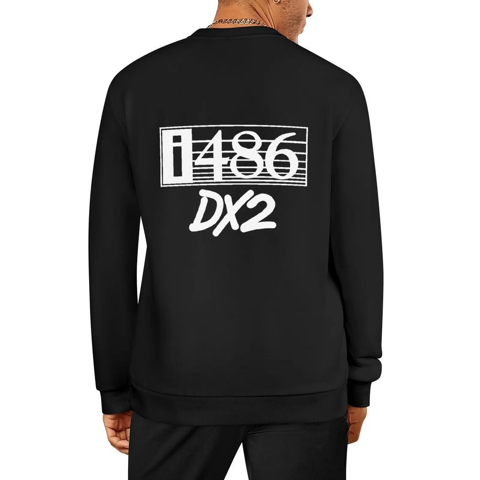 

Intel i486 DX2 Logo Pullover male clothes korean autumn clothes aesthetic clothing fashion men men's sweatshirt