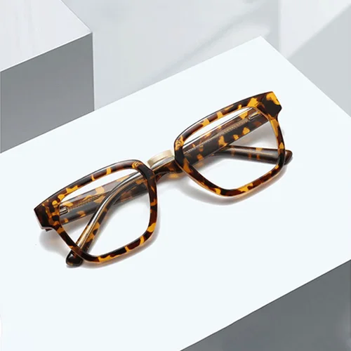 Imagen 2 del producto Gafas de lectura cuadradas EYORA, gafas fotocromáticas antiluz azul para miopía e hipermetropía, gafas graduadas para mujer