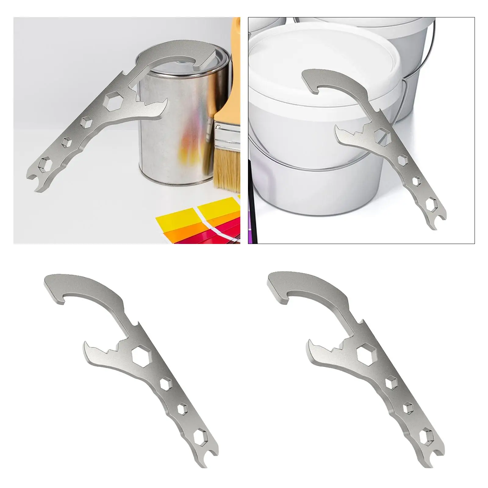 Bucket Opener Oil Barrel Lid Opener Metal Paint Can Lids Remover Manual Hand