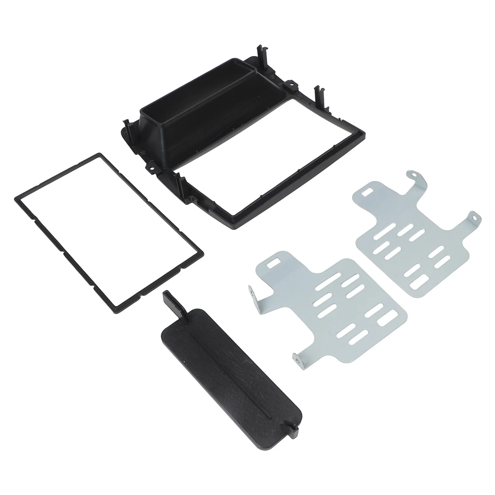 Dashboard Integration 2Din Fascia Car Interior Upgrade Black Perfect Fit For Vehicles Reliable Performance For Primastar