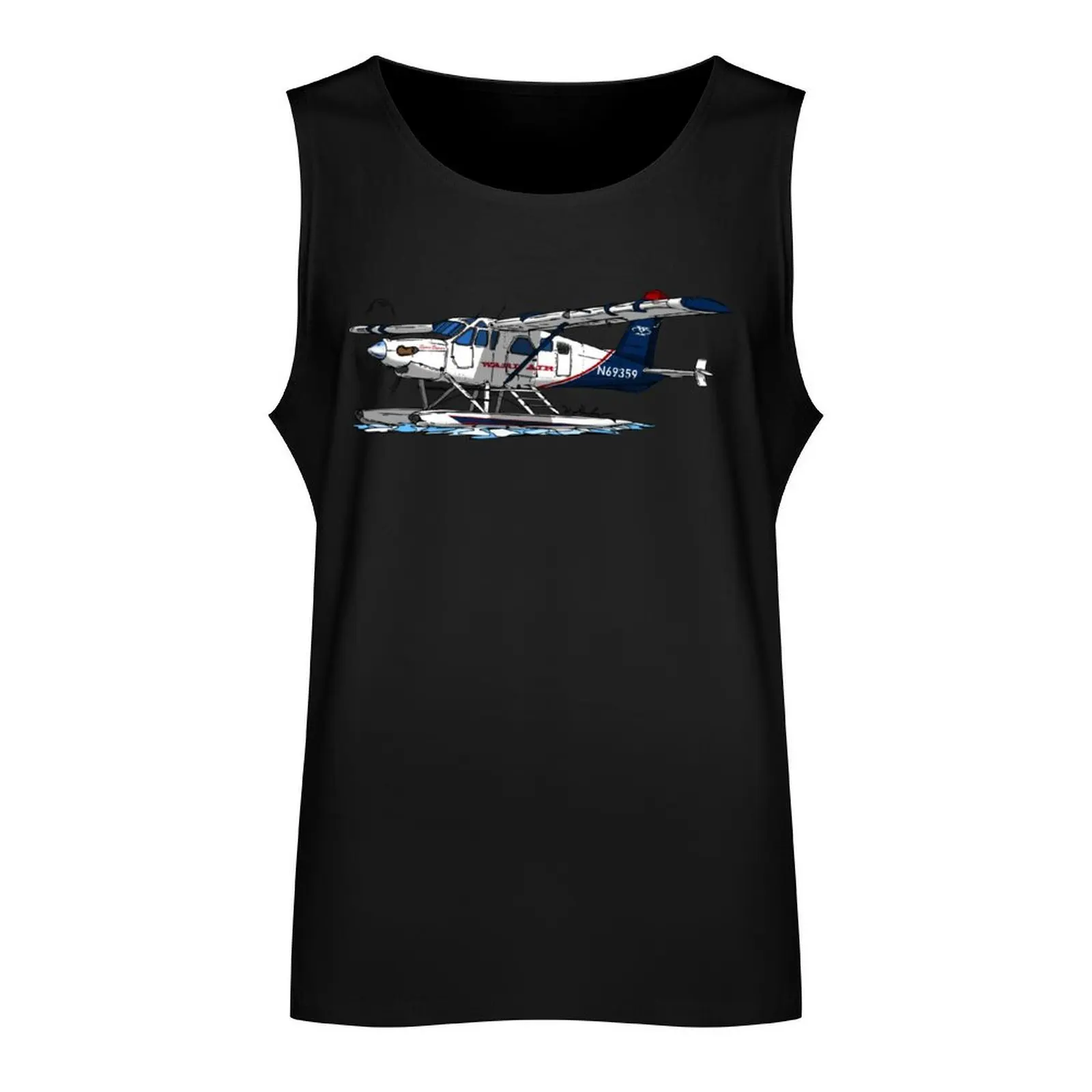 Super Beaver Ward Air Juneau Alaska N69359 Tank Top sleeveless t-shirts for men man sexy?costume cotton t-shirts man