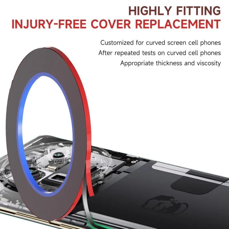 

MECHANIC T3 Frame Tape Precision-Made for Curved Mobiles 0.3mm Thick Sealing/Waterproof Ideal for Samsung/Huawei Screen Repairs