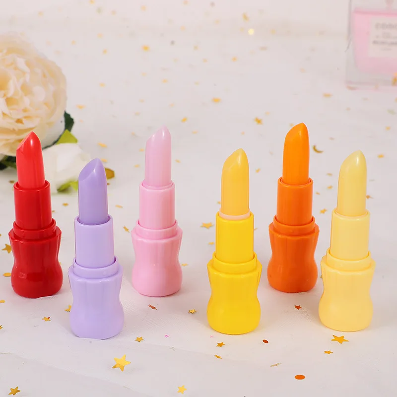 24pcs Drink BottleThemed Lip Balm Long Lasting Moisturizing and Anti Cracking Color Changing Lip Balm Girls Party Gifts