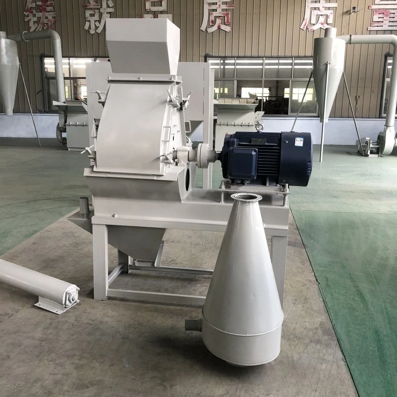 Hammer type sawdust incense mill, wood block bamboo chip crusher