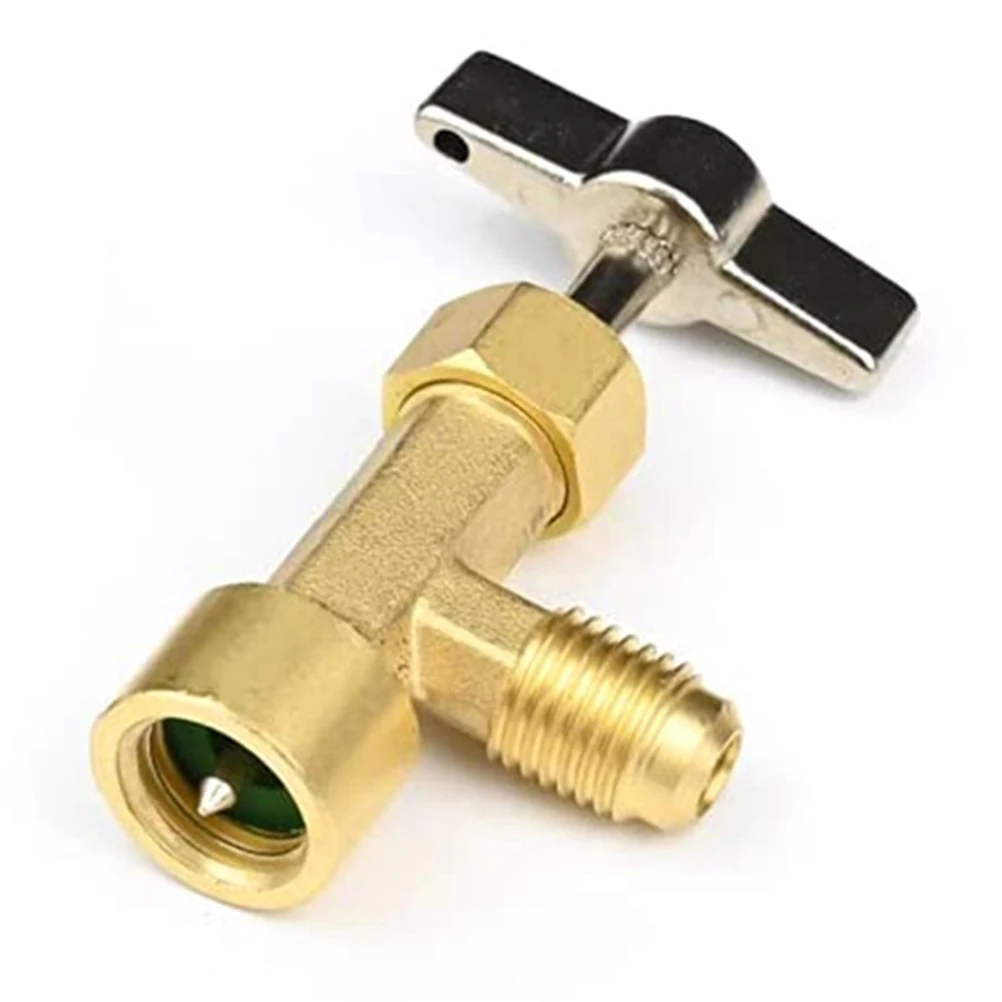 

1 set 1 Set R134A Self-Sealing Can Opener Single Puncture Tool T-Shaped Handle Heavy Duty Valves Core Removal Assorted Color Air