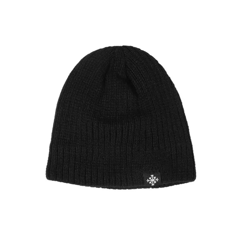 New Plus Velvet Thicken Knitted Beanie Warm Skullies Beanies Men Winter Hat Knitted Hats Casual Riding for Men Cap Women