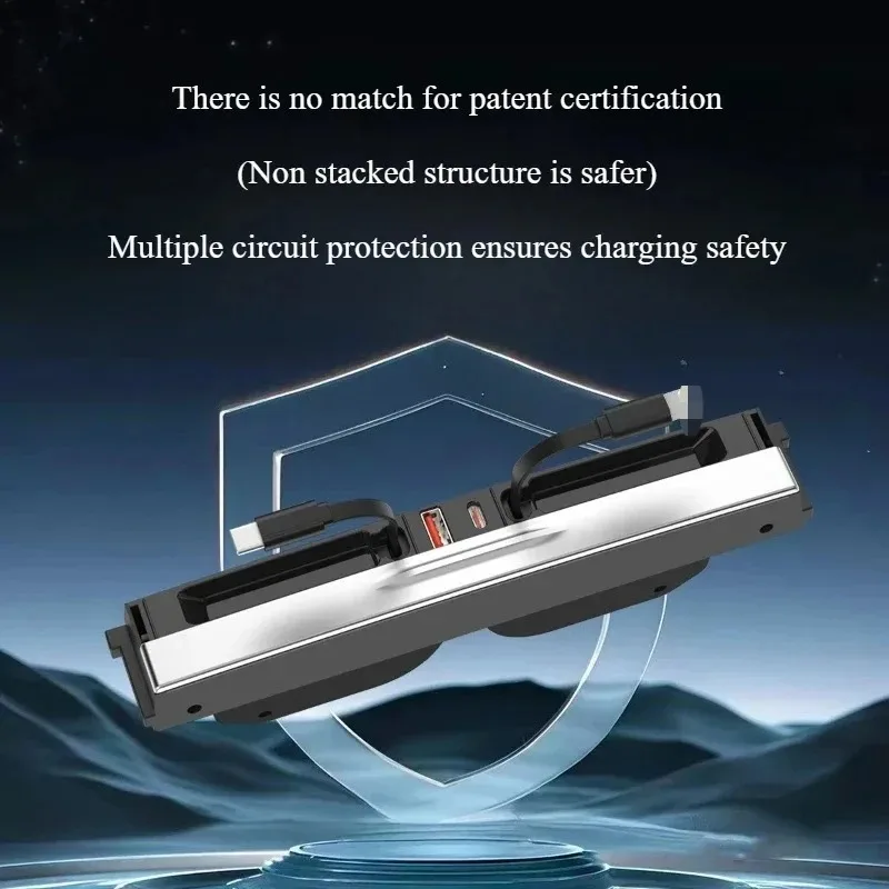 

Док-станция для Tesla Model 3 Y Juniper 2025: Быстрое зарядное устройство, USB-хаб, расширитель, аксессуары для центральной консоли с умным датчиком