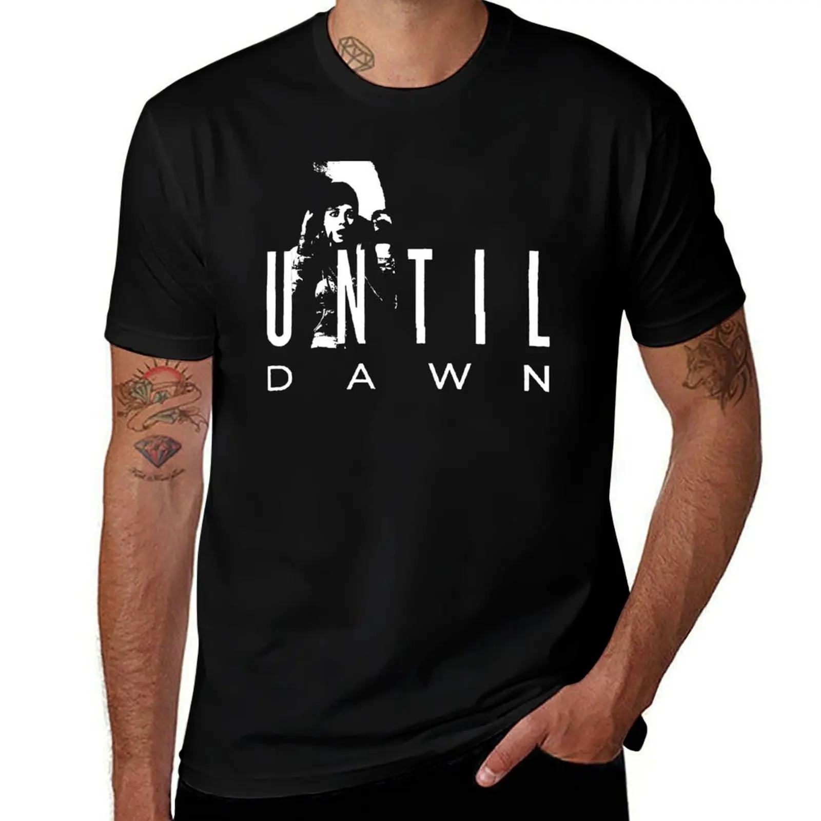 Until Dawn Advertising T-Shirt Soft Lightweight Cotton T-Shirt