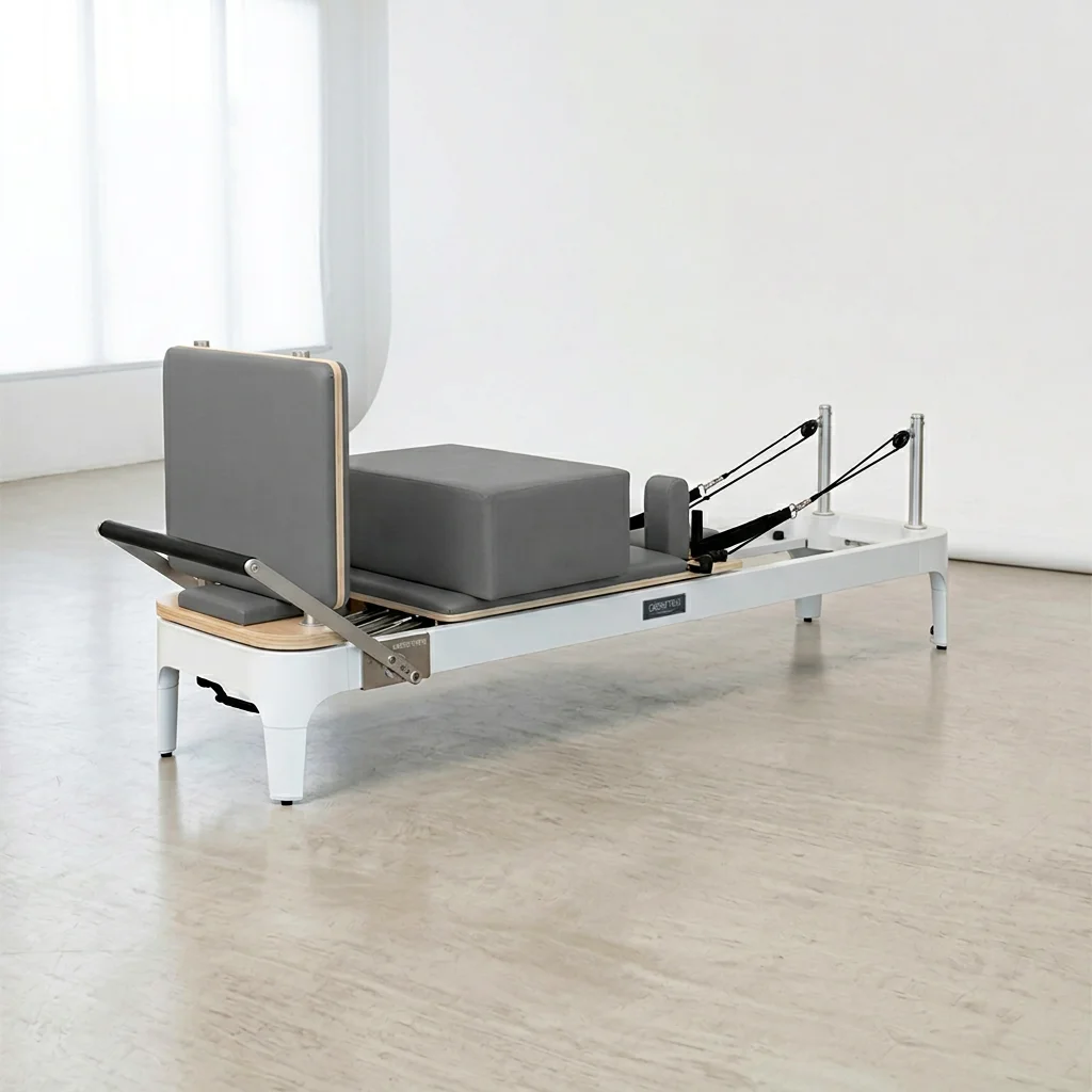 

Aluminum Alloy Pilates Core Bed Stable Durable for Home Workouts Studio Gym Professional Fitness Yoga