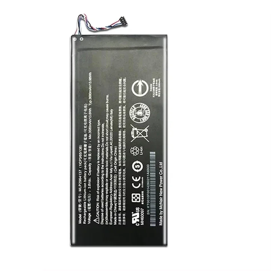 

MLP2964137 High Performance 3580mAh For Acer Lconia One 7 B1-730 B1-730HD A1402 Tablet Battery Reliable Power