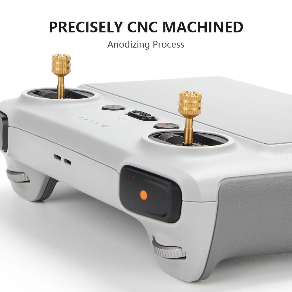 عصا تحكم من الألومنيوم لـ DJI Mini 5 Pro/Mavic 4 Pro/Neo/Mini 4 Pro/Mini 3 جهاز تحكم عن بعد RC/RC 2 عصي استبدال الإبهام الروك #5