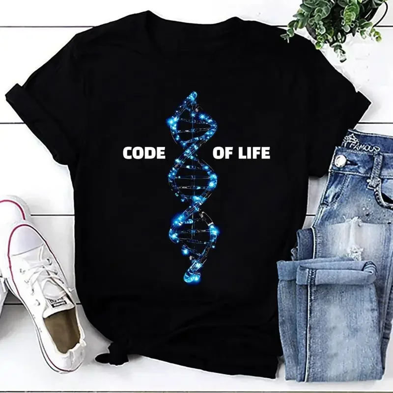 28 DNA Code Of Life  T shirt Science Teacher Molecul