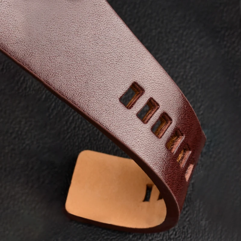 26 مللي متر 28 مللي متر 30 مللي متر 32 مللي متر ل أشرطة ساعات اليد الديزل الرجال المعصم حجم كبير أشرطة ساعات يد POlice أسود براون حقيقية العجل إخفاء حزام من الجلد