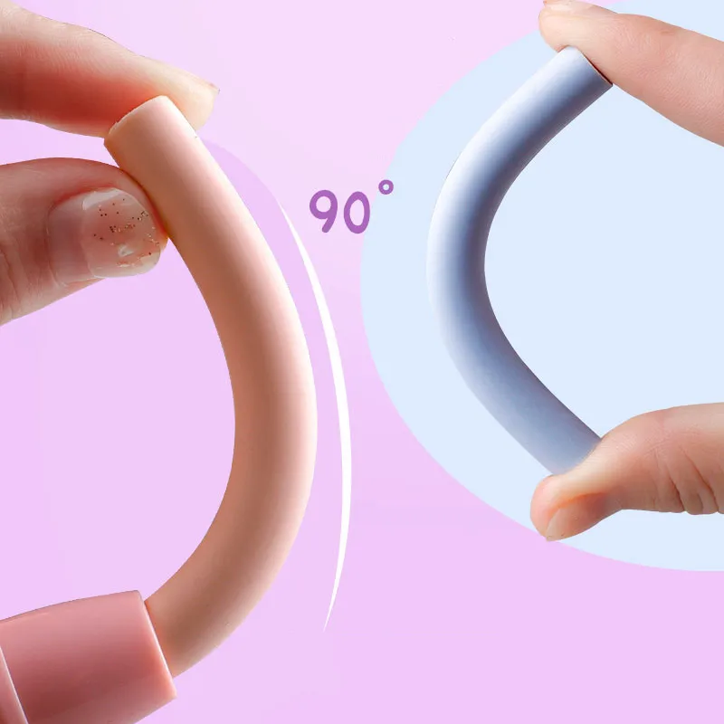 Cute Cartoon Rabbit Girl Pressing Pencil Eraser Pen Type Eraser Replaceable Rubber Core School Student Kid Gifts Office Eraser