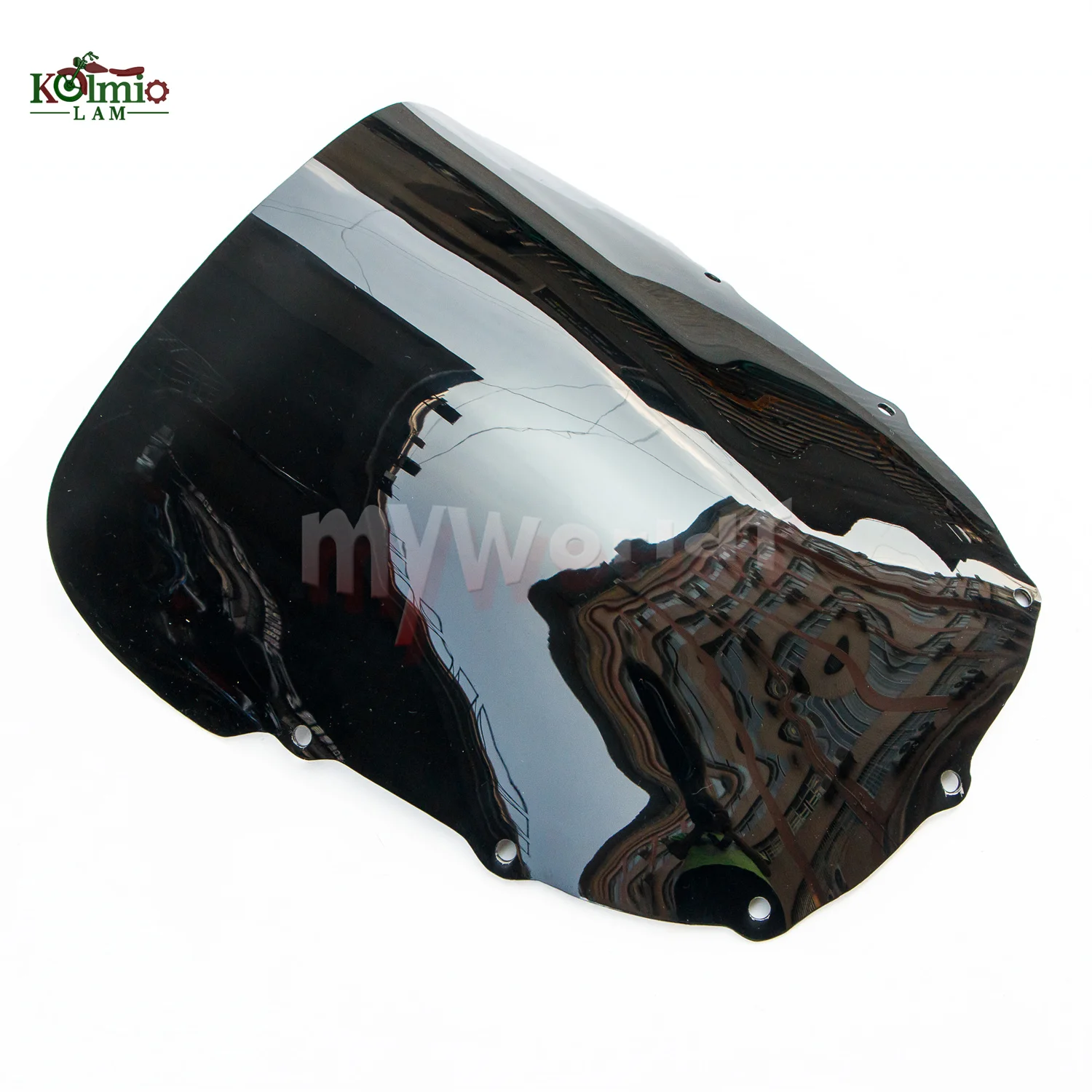 Motorcycle Windshield Windscreen Fit For 1990 - 1992 Kawasaki ZZR1100 C ZZR1100C ZX11 ZX-11