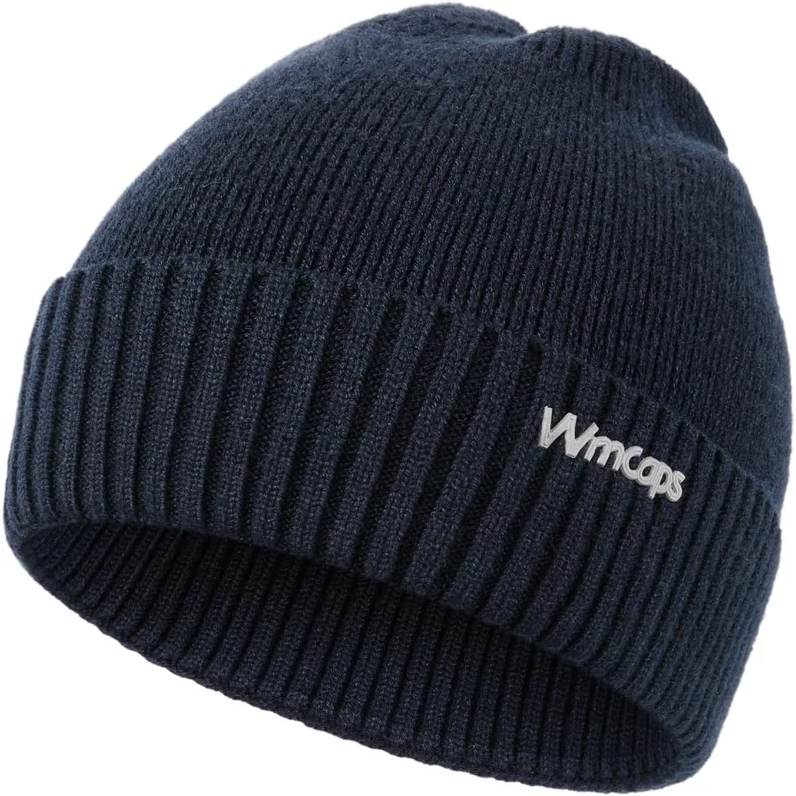 

Wmcaps шапка-бини вязаные шапки для мужчин и женщин, мягкий теплый уникальный материал, зимние чулки, шапка с черепом и светоотражающим логотипом