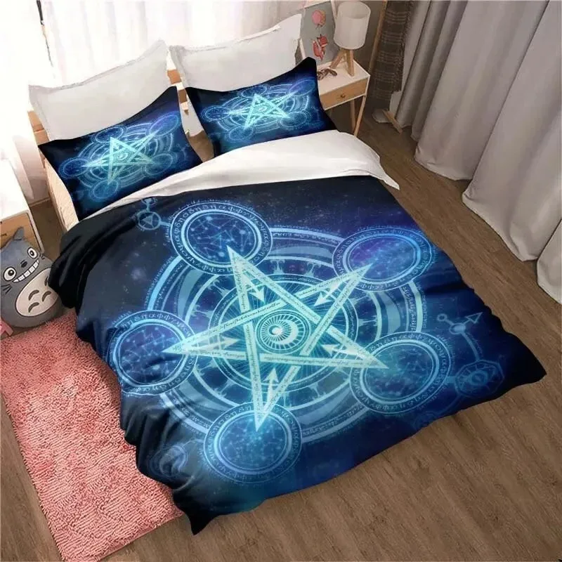 

Anime Cardcaptor Sakura Bedding Set Boys Girls Twin Queen Size Duvet Cover Pillowcase Bed Kids Adult Fashion Home Textileextile