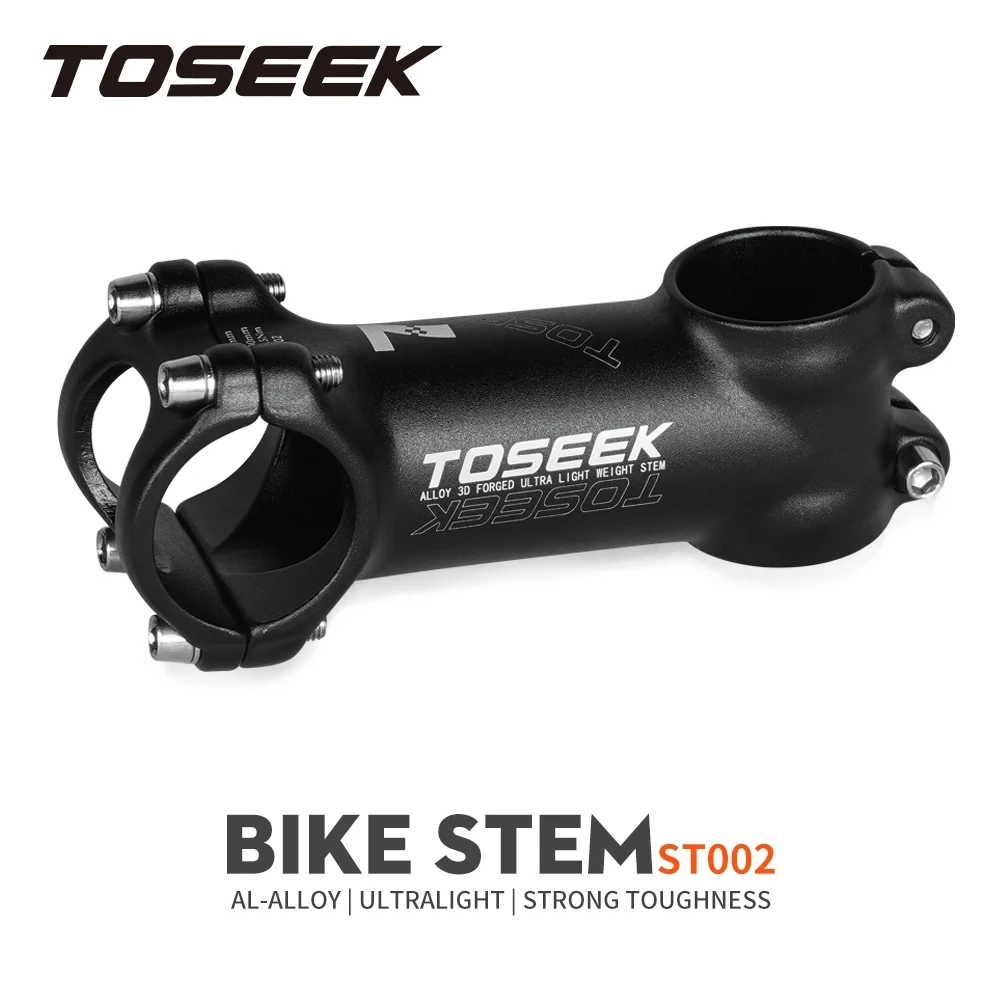 

TOSEEK ST002 Bicycle Handlebar Stem 31.8mm Aluminum Bike MTB Stem Mountain Road Short Stem 35/45/55/60/65/70/80/90/100/110mm