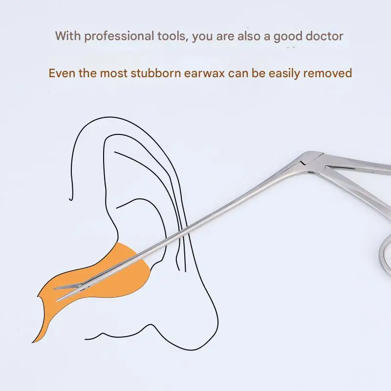 

Средство для удаления микро ушной серы, профессиональные плоскогубцы для ушей, щипцы для чистки носовых каналов, зажим-пинцет, инструмент для ветеринарных операций