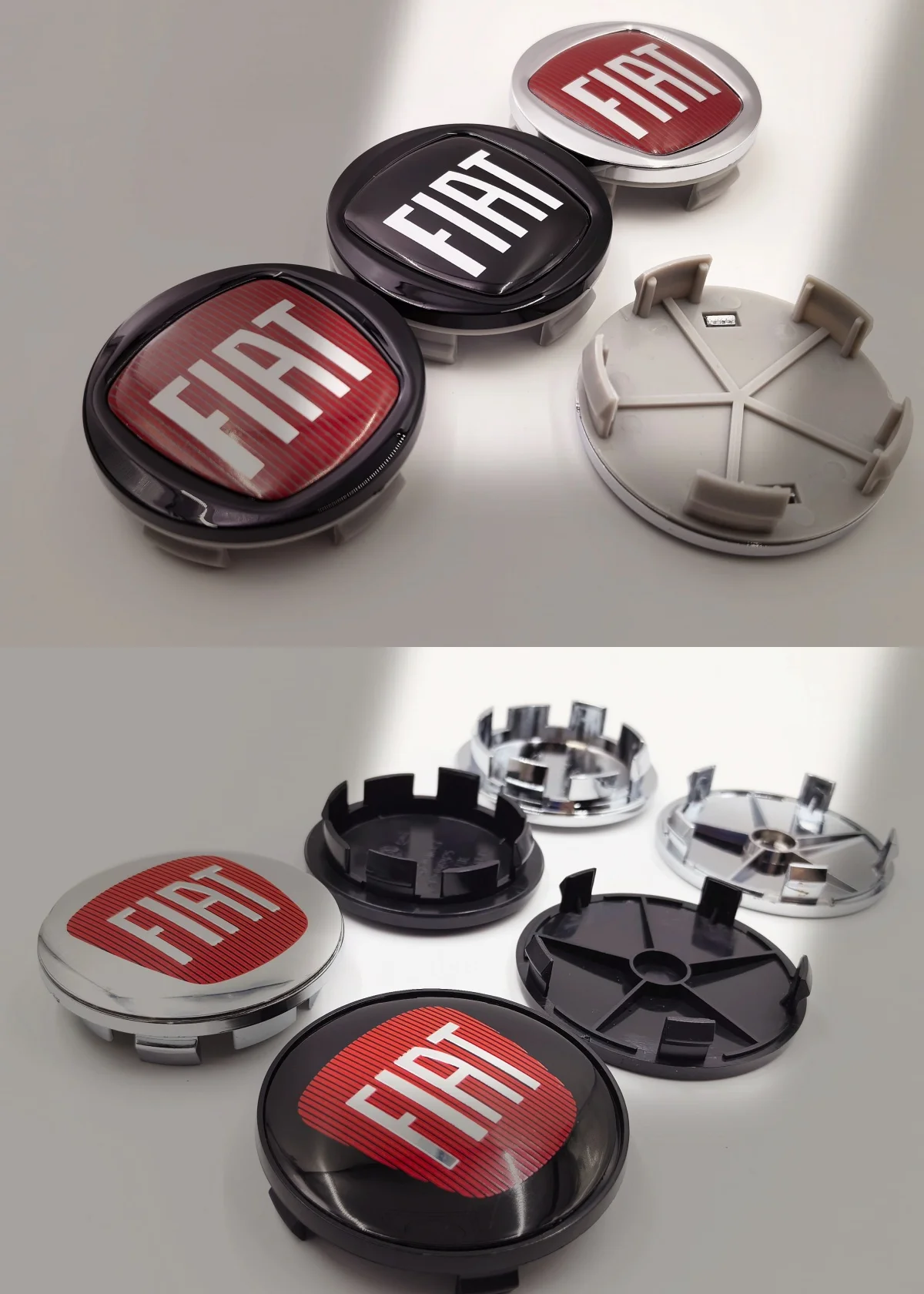 4pcs fiat 500 Car Wheel Center Cap Hubcap Cover hub center cap Car Styling Wheel Center Cap Hub Cover 58/65/68mm