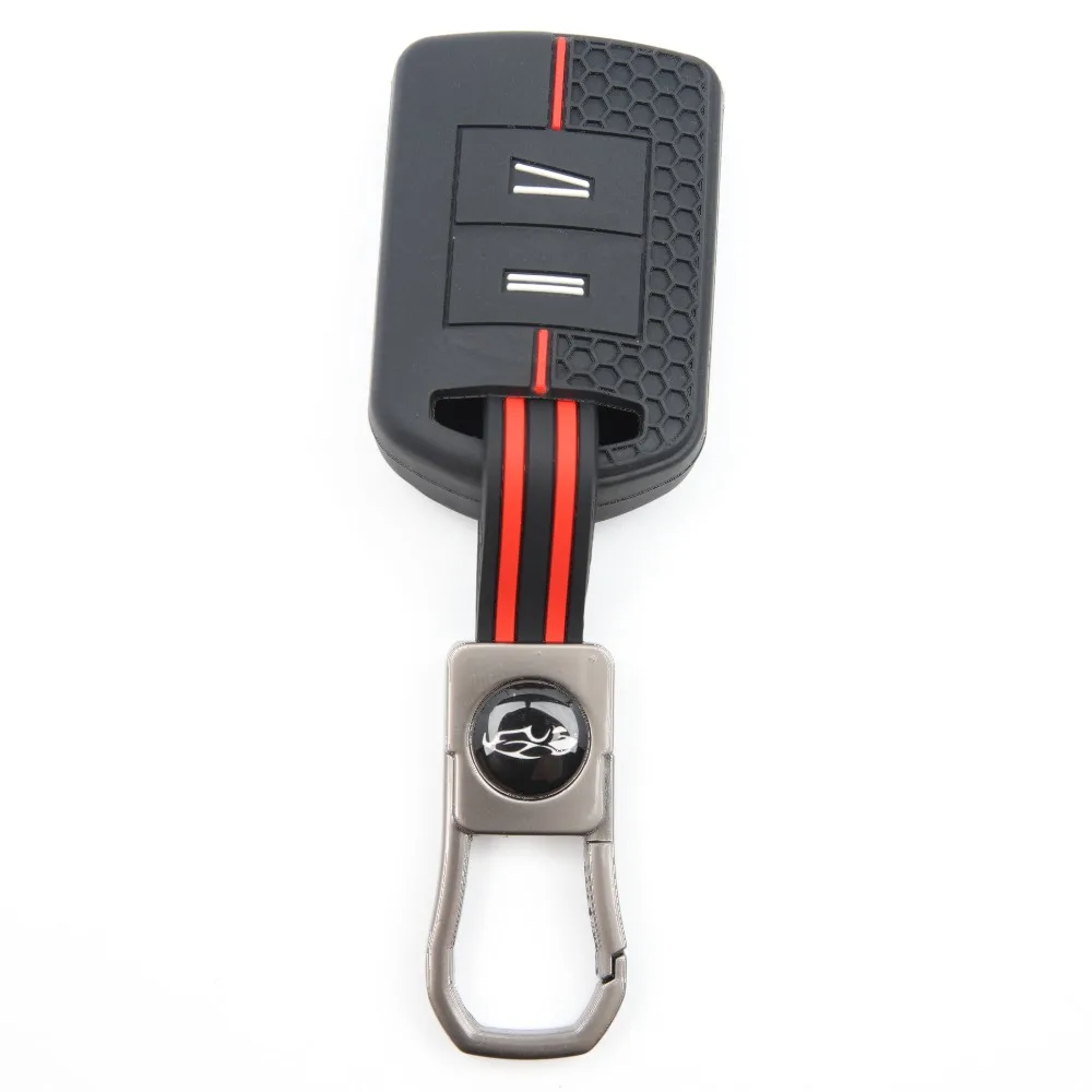 Silicone Key Cover For Opel Agila Corsa C Combo Meriva Tigra For Vauxhall Agila Corsa C Combo Meriva Tigra with clasp holder