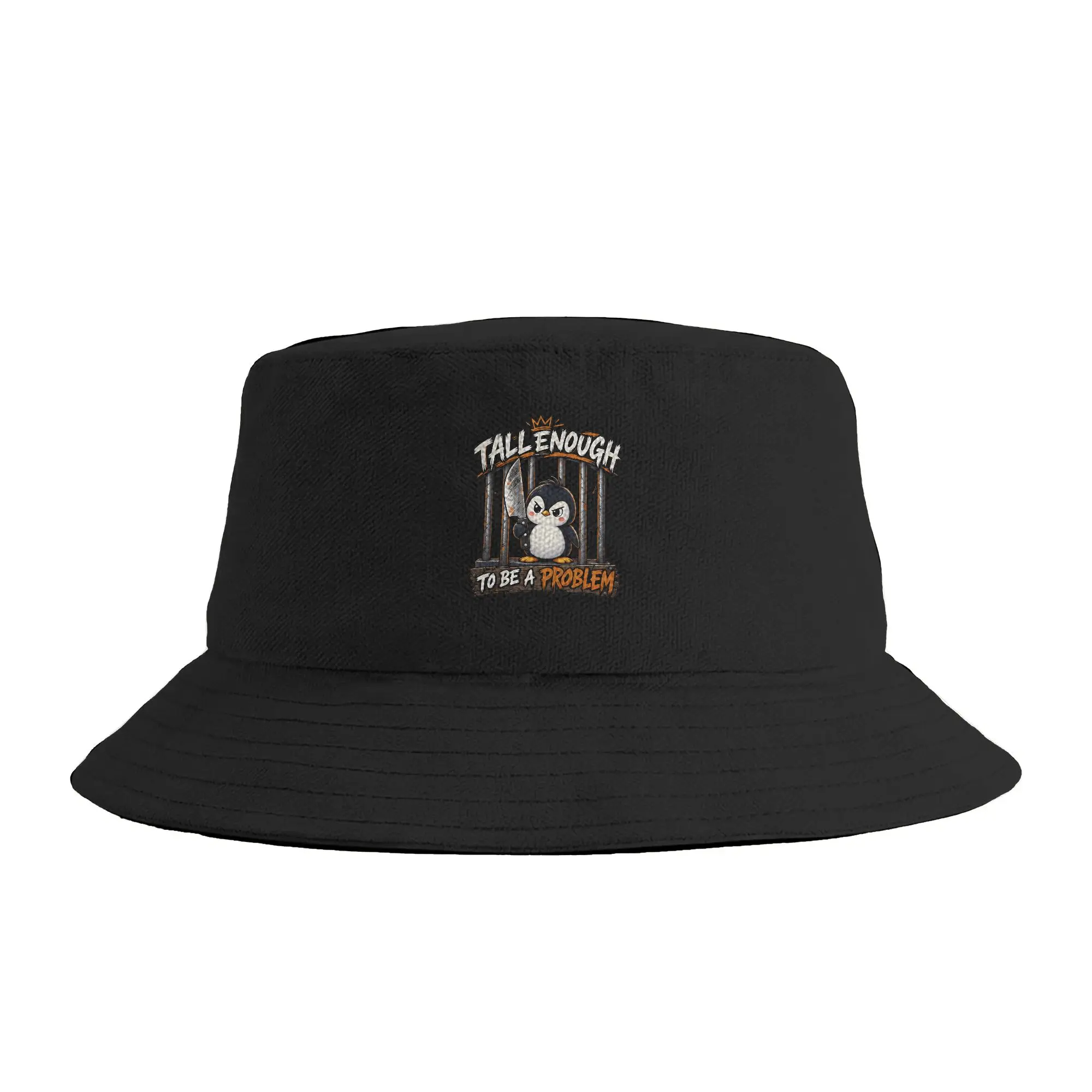 Tall Enough To Be A Problem Bucket Hat  Streetwear Fisherman Caps Foldable Hunting Sun Hats For Men Women Fashion Printed Cap