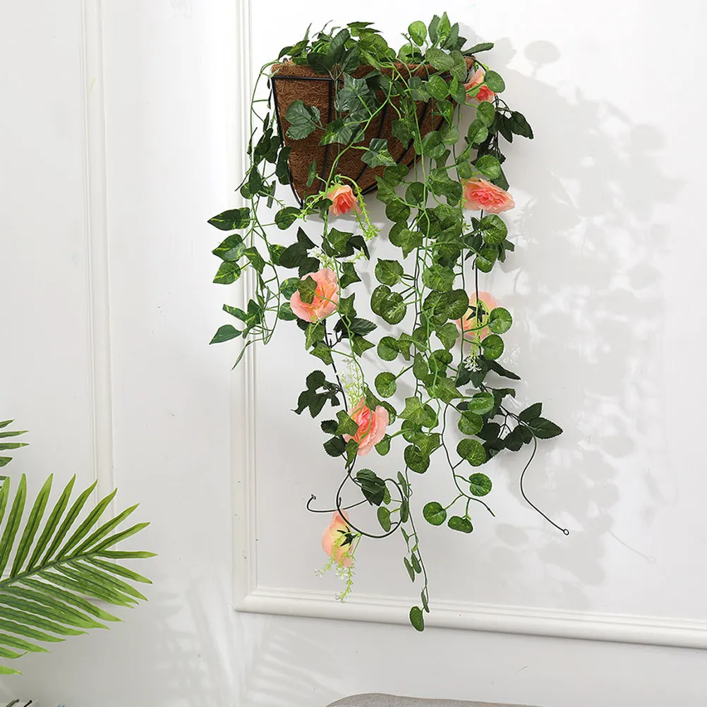 3Pcs Coconut Fiber Liner Natural Sturdy Replacement for Hanging Plant Baskets Improves Air Circulation Moisture Retention
