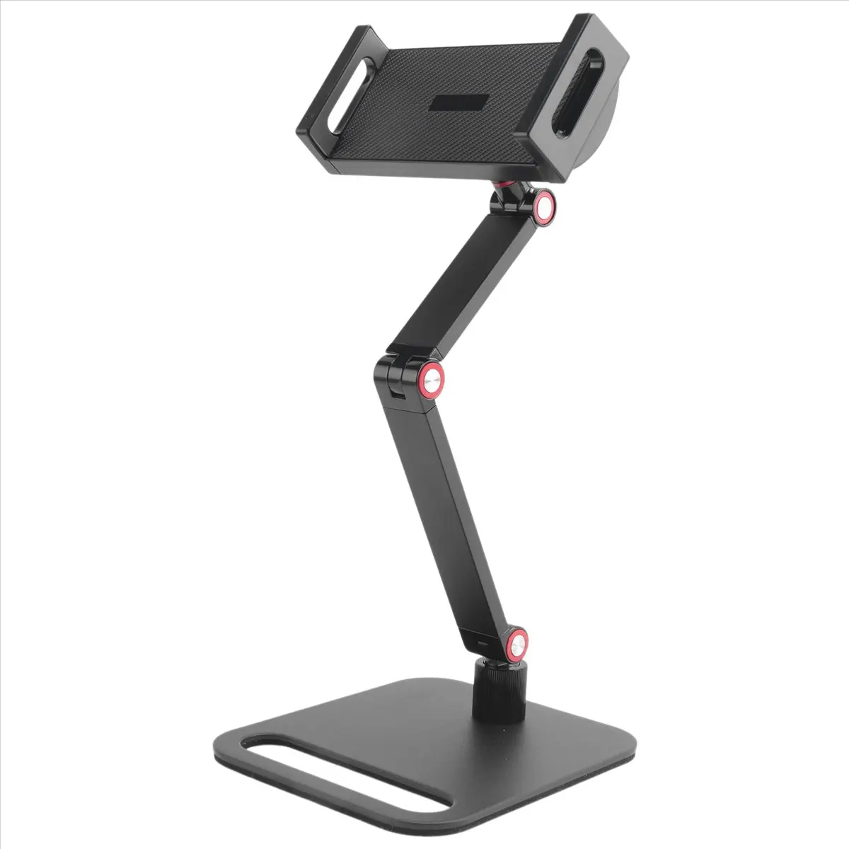 ●Portable Monitor Stand Adjustable 360° Swivel Bracket Tablet Holder Compatible with Tablet Desktop Clamp Stand