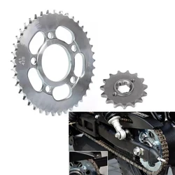 Motorcycle For QJIANG Keeway Superlight 125 200 202 Front Rear Sprocket Chain Wheel Gear Big Small Chain Sprocket 15T 41T