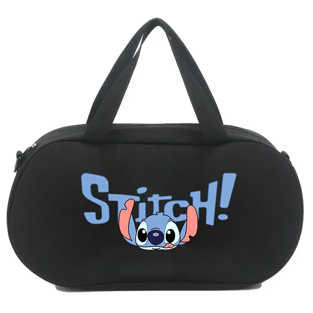 women\'s travel bags Disney Stitch Ohana Gym Bag shoulderbag Waterproof Fitness Canvas Yoga Bag Sport Men duffle Designer handbag