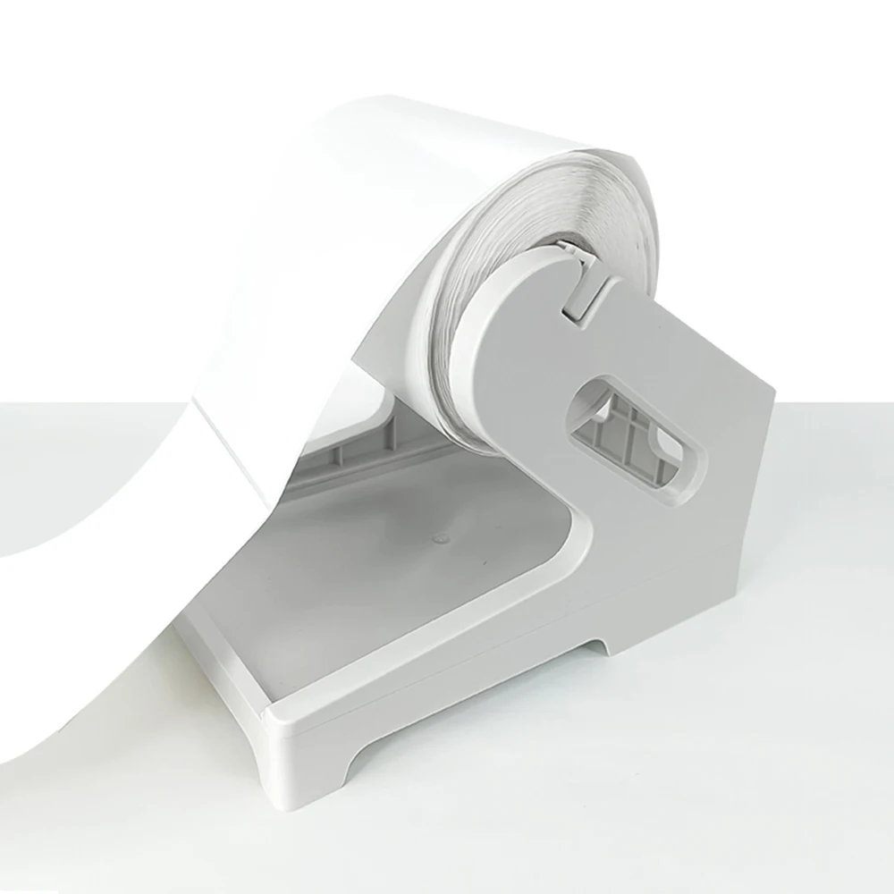 Label Holder for 4x6 Shipping Labels Printer Rolls and Fanfold Labels 2 in 1 Work for Desktop Themal Label Sticker