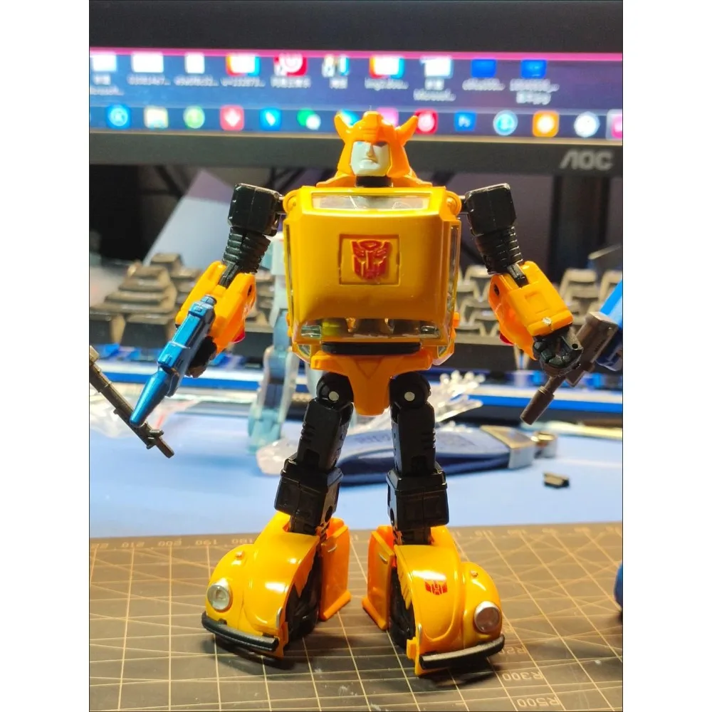In Voorraad Transformers MP-21 Transformer Bumble Speelgoed voor Kinderen Transformers Bumblebee KO Anime Action Figure Model Speelgoed Geschenken