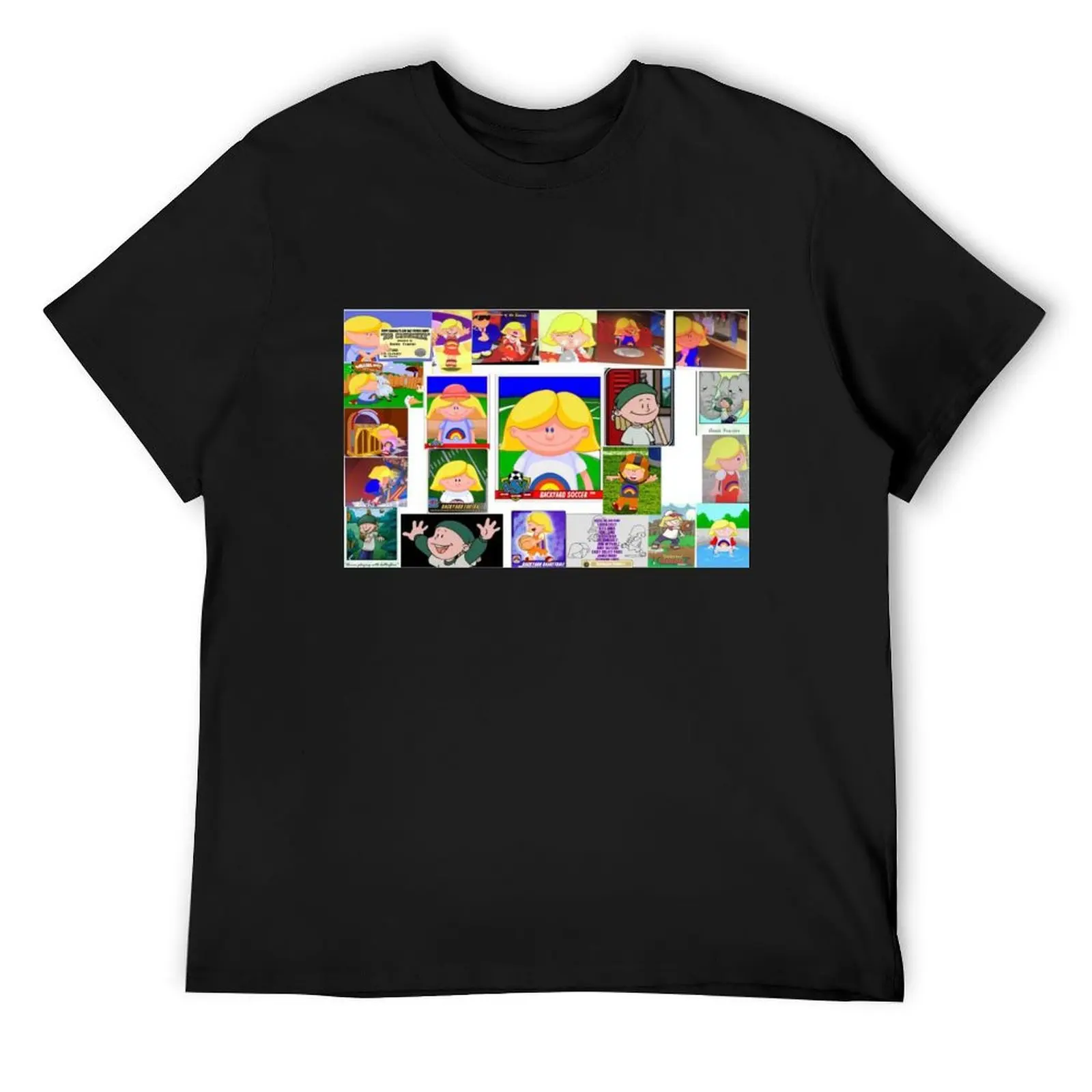 Annie Frazier collage T-Shirt new edition aesthetic clothes mens shirts graphic tee