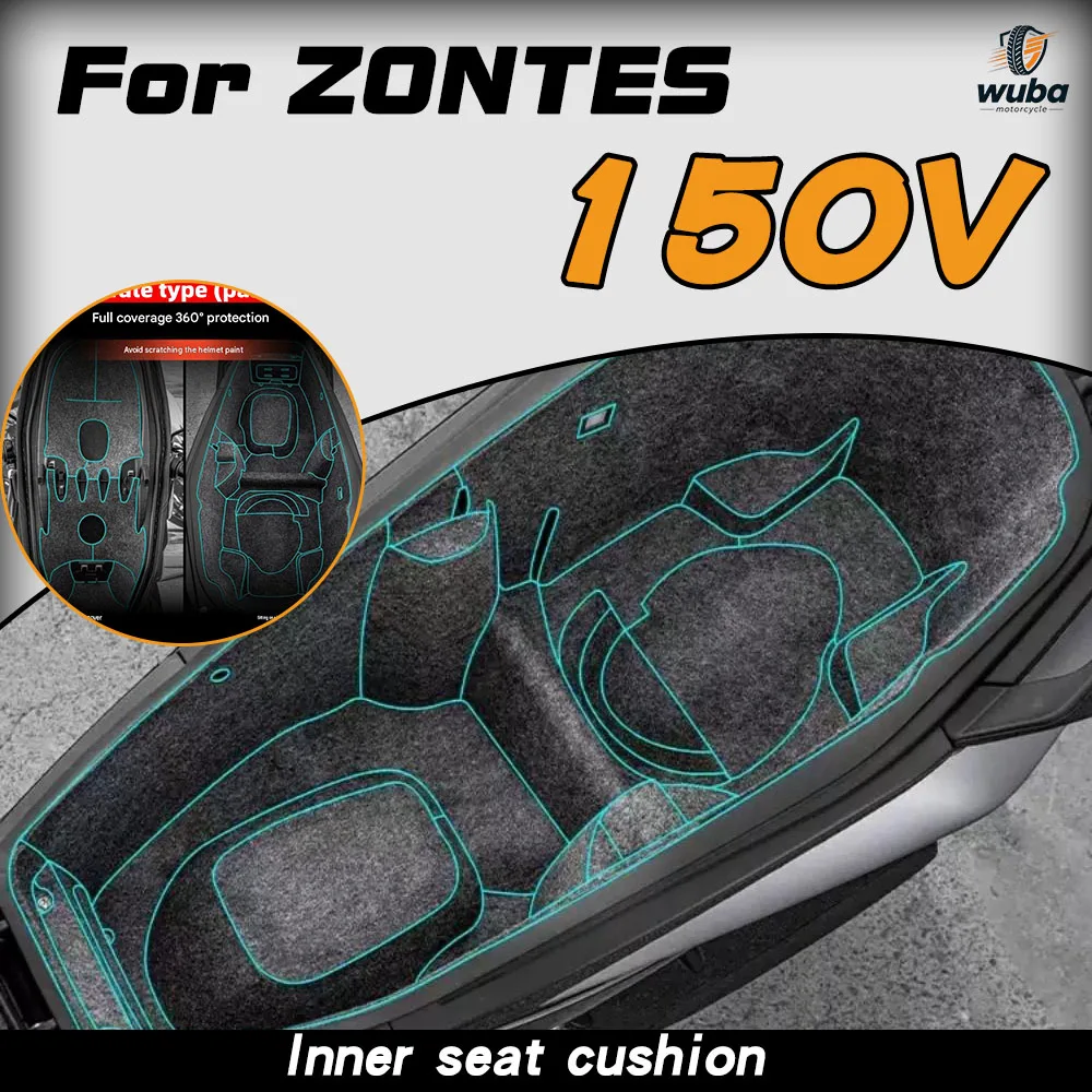 ZONTES 125V/150V Under-Seat Storage Liner – Anti-Scratch, Sound-Dampening, Custom-Fit Motorcycle Accessory