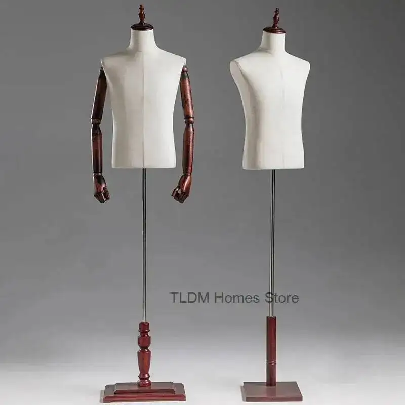 

Fashion Dress Stand Clothing Window Mannequin Store Mannequin Fake Men Full-body Suit Mannequin Display Props Half-length