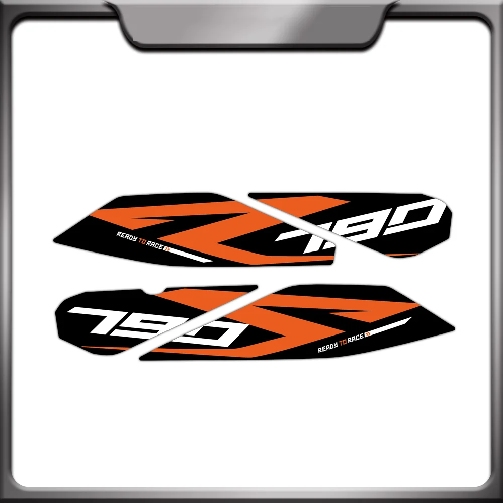 For KTM Duke 790 890 SwingArm 3M Stickers Motorcycle Accessories Swing Arm Frame Sliders Adventure Decals Duke790 Duke890 R 2023