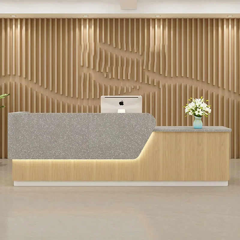 

Organizers Pulpit Front Office Desk Reception Lectern Register Bar Cashier Counter Shop Simple Salon Nordic Unique Furniture