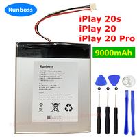 9000mAh 5V New Tablet PC Battery for Alldocube Cube iPlay 20 20s / iPlay20 Pro 3449119-1S2P Replacement Accumulator 5 Wires Plug