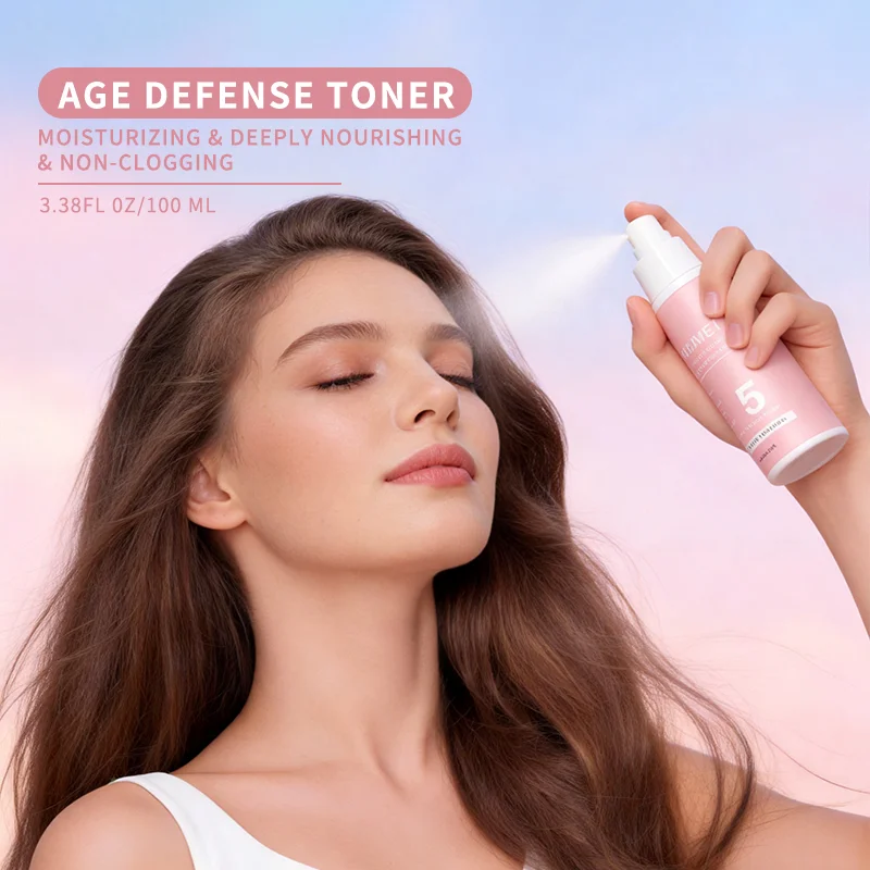 Conjunto de cuidados com a pele hidratante, 5 peças, ácido hialurônico, niacinamida para cuidados com a pele, mousse de limpeza, creme facial, sabonet