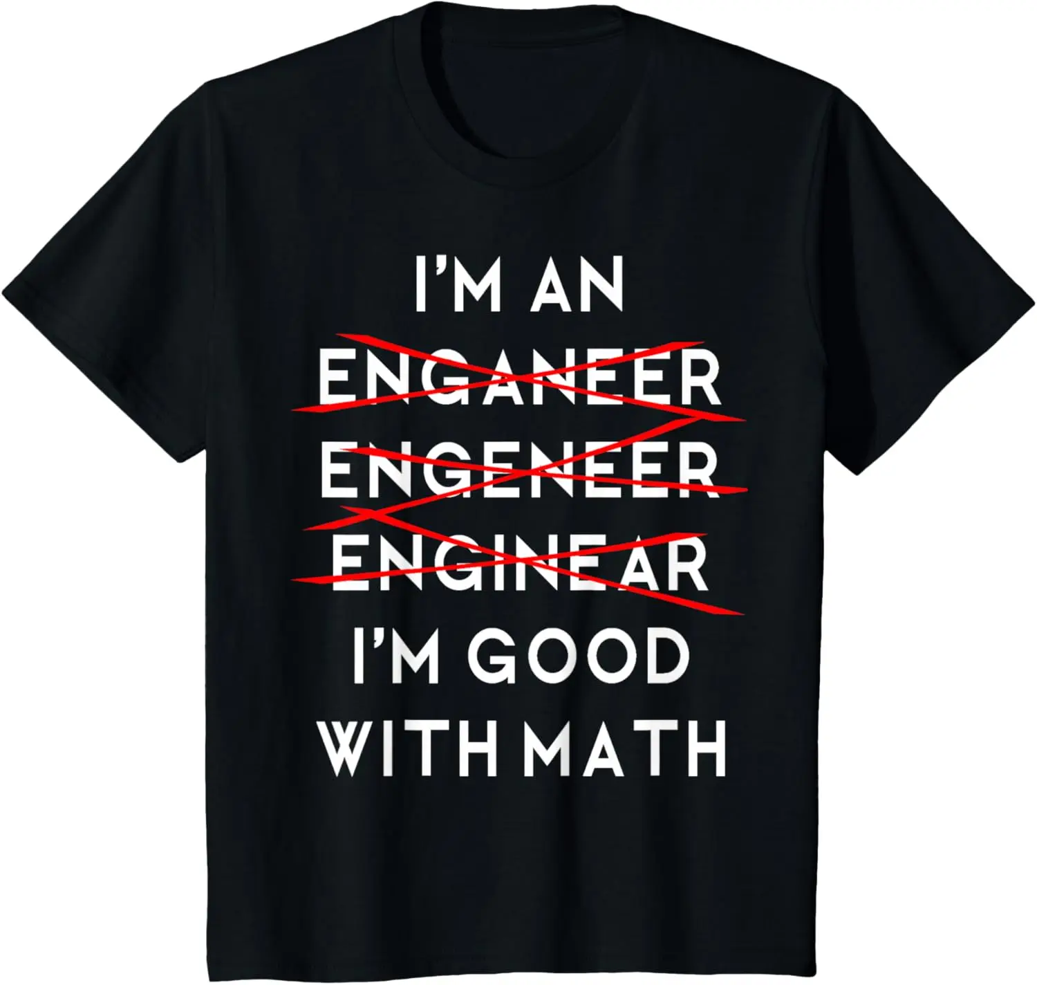 I'm An Engineer Funny Physics Science Geek Pi Dr Kid T-Shirt Unisex Children’s Wear Cotton Casual Graphic T Shirts