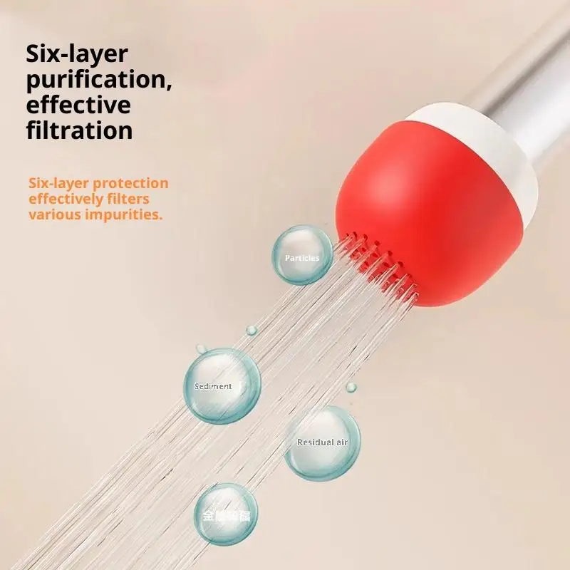 1/2 قطعة تدوير 6-Layer المطبخ صنبور المياه تصفية مكافحة سبلاش المحمولة صنبور مرشحات 16-36 مللي متر واجهة صنبور موسع